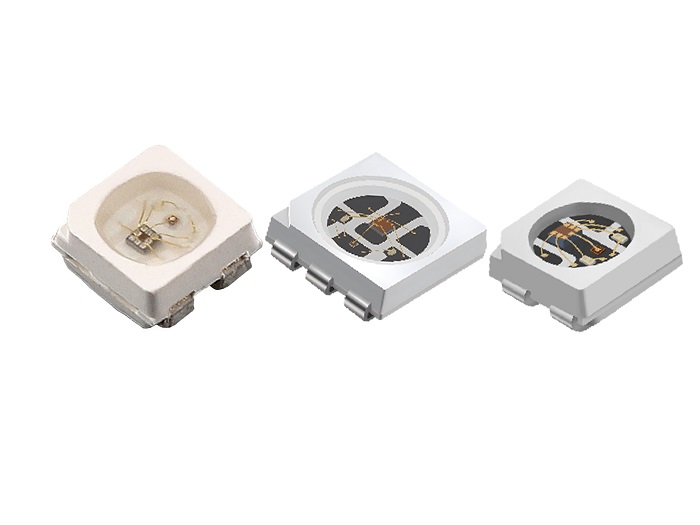 貼片LED燈珠內(nèi)置IC幻彩燈珠 貼片LED燈珠內(nèi)置IC幻彩燈珠